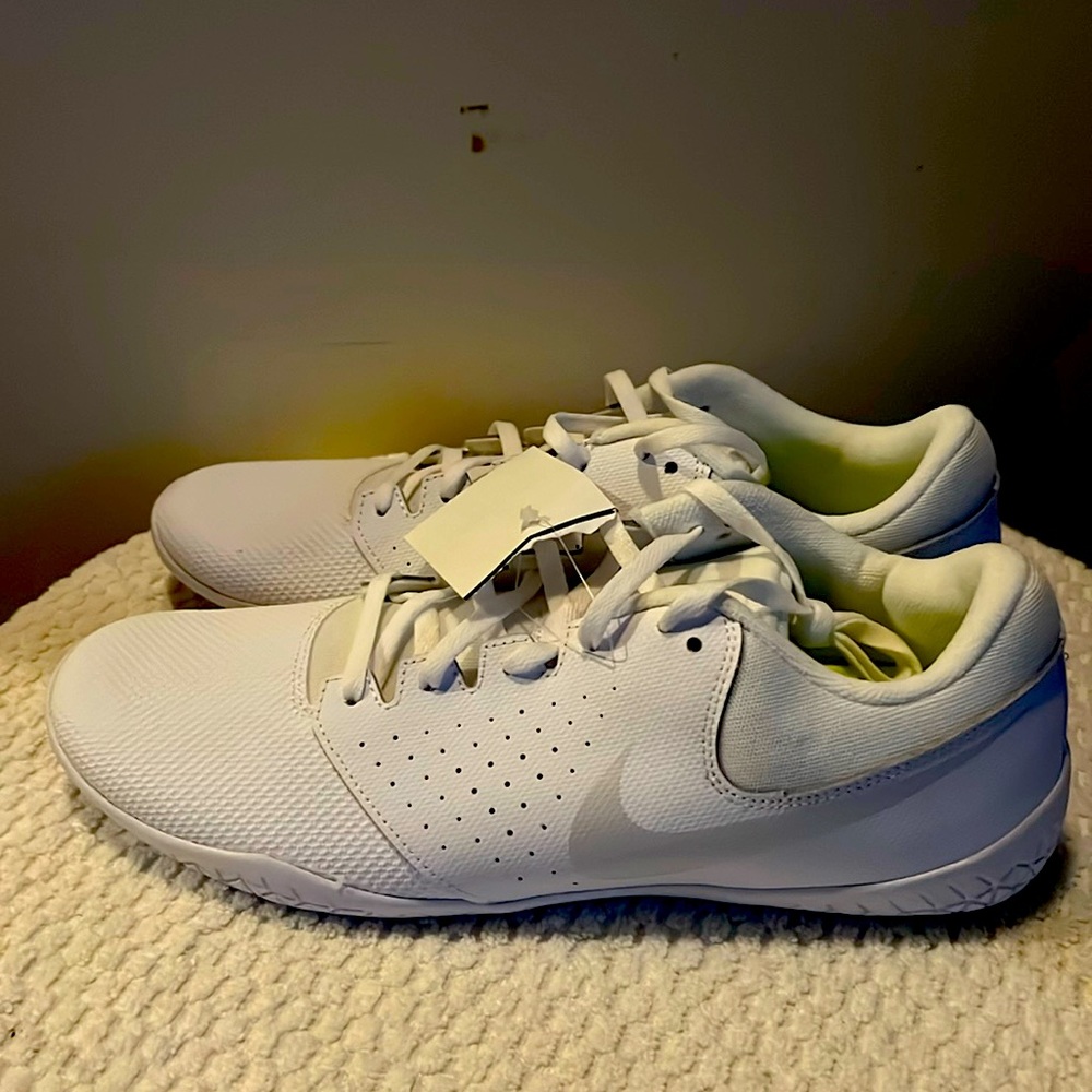 White on white Nikes